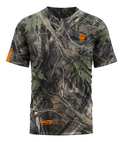 Remera Caza Pesca Camuflada Payo Secado Rapido Uv50