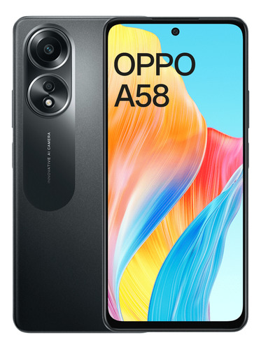 Celular Oppo A58 128gb. 6ram. 50mpx. Color Negro