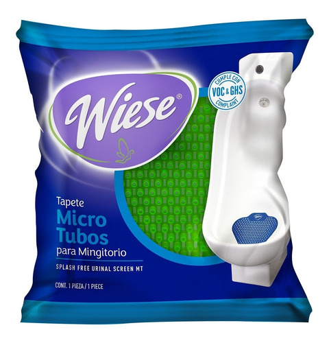 Tapete Wiese® Micro Tubos Para Mingitorios Anti Salpicadura 