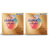2 Pack De Condon Preservativo Durex Skin Feeling Sin Latex