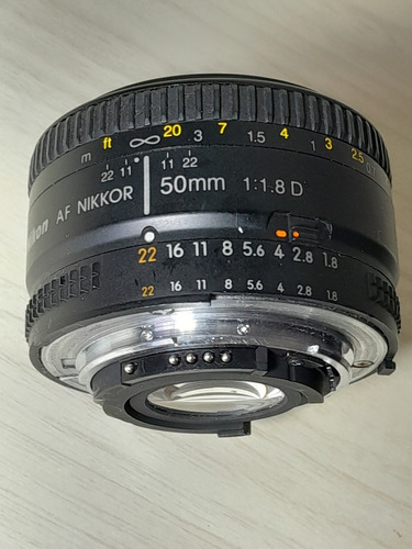 Lente Nikon Nikkor 50mm 1.8 D