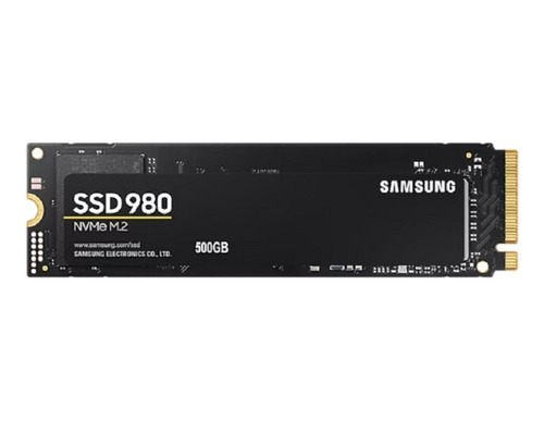 Ssd Samsung 980 Nvme 500gb Nvme M.2 2280 - Mz-v8v500b/am