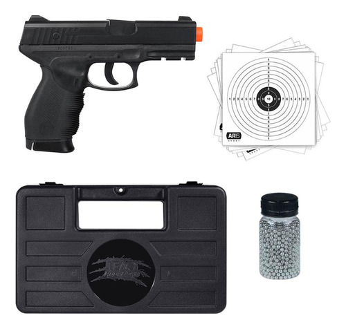 Pistola Airsoft Pressão Co2 Kwc 24/7 4.5mm +kit Protection 5