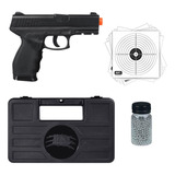 Pistola Airsoft Pressão Co2 Kwc 24/7 4.5mm +kit Protection 5