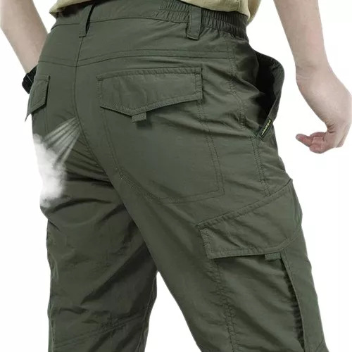 Pantalones Tácticos Ligeros Para Hombre, Transpirables Y Con