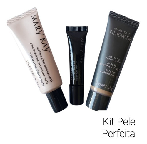 Base Time Wise 3d Matte Mary Kay + Primer + Corretivo Yellow