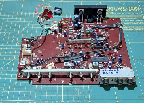 Placa Principal Tape Deck Technics Rs-b14 No Estado. 