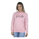 Moletom Feminino Casual Blusa De Frio Believe In Yourself