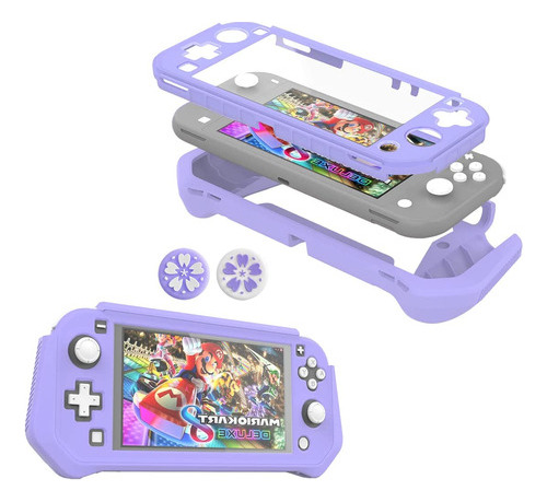 Funda Protectora Para Nintendo Switch Lite Agarre De Mano