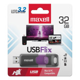 Pendrive 32gb Flix Usb 3.0 Maxell