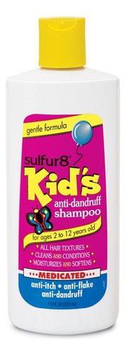  Champú Anticaspa Sulphur8 Kids Medicated, 7.5 Oz