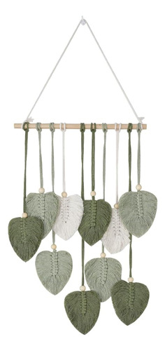 Macrame Wall Leaf Hanging Boho Home Decorations Chic Wo...