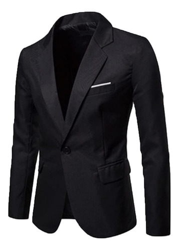 Chaqueta De Algodón Para Hombre, Traje De Negocios Delgado D