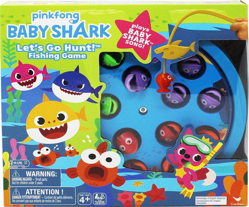 Pinkfong Baby Shark Lets Go Hunt Juego De Pesca Musical Para