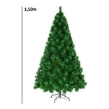 Árvore Pinheiro Verde Natal Luxo 1,5m 260 Galhos Bem Cheio