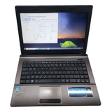 Notebook Asus X44c Core I3 4gb De Memória Ssd 128gb Windows