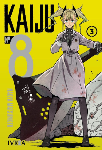 Manga Kaiju N 8 Tomo 3 Editorial Ivrea Dgl Games & Comics