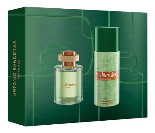 Estuche Mediterraneo Edt 100ml + 150ml Desodorante Hombre