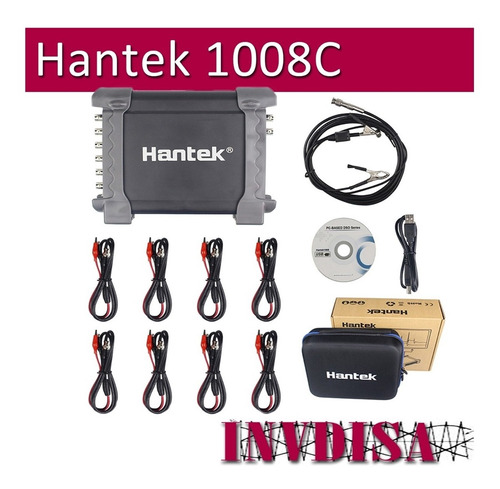 Osciloscopio De Uso Automotriz Hantek 1008c 8 Canales Win10