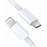 Cable Usb Tipo C A Ligthing Cargador P/ iPhone 11 12 13 C52