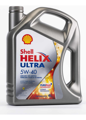 Aceite Shell Helix Ultra 5w-40 4 Litros