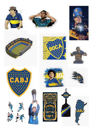 Plancha Stickers Boca Juniors