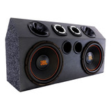 Caixa Trio Som C/ 2 Sub 12 Jbl + 2 Driver + 2 Tweeter 