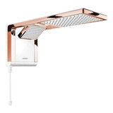 Ducha Lorenzetti Acqua Duo Ultra Branco-rosegold 220v 7800w Acabamento Rose Gold Cor Branco/rose Gold