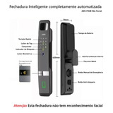 Fechadura Digital Inteligente Wi-fi Bluetooth Ads F02b