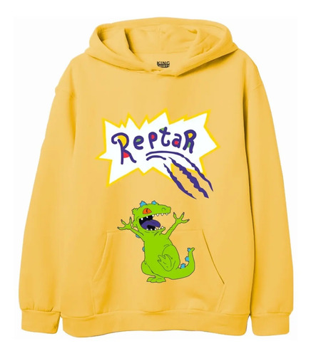 Sudadera Reptar Rugrats Aventuras En Pañales 90s Kid Vintage