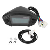 Velocímetro Lcd Digital Universal Moto Con Sensor Velocidad