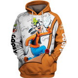 Sudadera Goofy Dog Con Estampado Digital Creativo Lindo