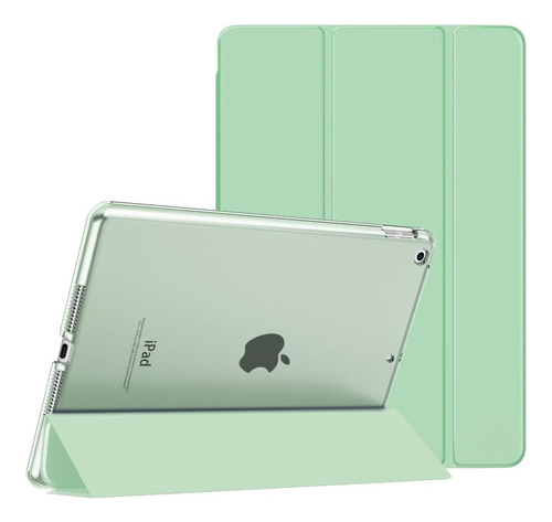 Funda Para iPad 8 (2020) Delgada Plegable Verde Auto Sleep