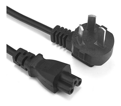 Cable Power Para Notebook Tipo Trebol 1,8mts X0.75mm