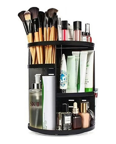 Organizador Maquillaje Cosmeticos Giratorio 360 Baño 