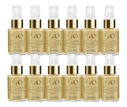 Oro Líquido Argán De Ossono 30 Ml Kit X 12 Unidades 