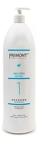 Shampoo Neutro Primont Ph Balanceado X 1800ml Libre Parabeno