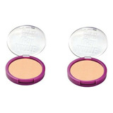 Pó Compacto Avon Facial Matte Cor 212n - Kit C/ 2 Unidades