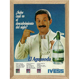 Publicidad Antigua  Soda Ivess , Cuadro, Poster       P662