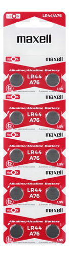 Pilas Alcalinas Maxell-lr44 X 10 Unidades