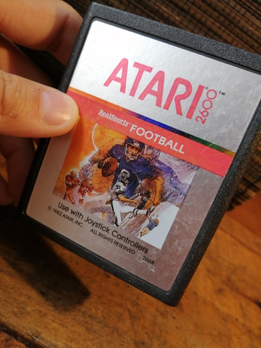Cartucho Atari 2600 Fútbol Americano
