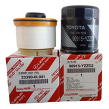 Kit Filtro Aceite + Combustible Toyota Hilux Sw4 2005 - 15