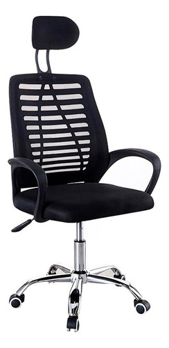 Silla Escritorio Ergonomica Oficina Pc Sillon Negro Mesh 