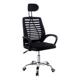 Silla Escritorio Ergonomica Oficina Pc Sillon Negro Mesh