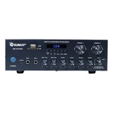 Amplificador Receiver Som Stereo 300w Sumay Usb Fm Bluetooth