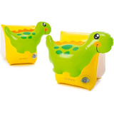 Flotador Brazo Dinosaurio Intex Aprendizaje Bebe Niños 56664