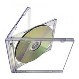 Caja Cd Acrilica Tray Transparente Doble X 5 Unidades