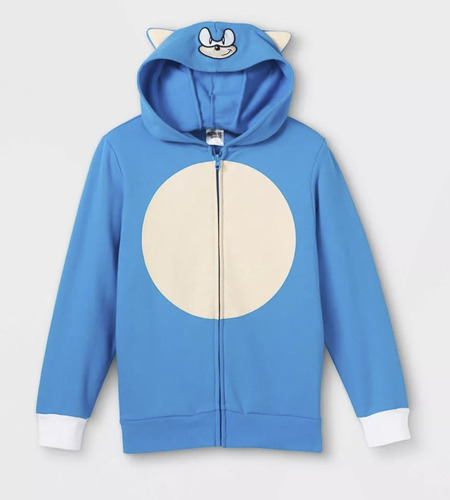 Sonic The Hedgehog Sudadera Disfraz Marca Sega Talla 14-16