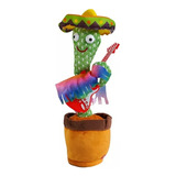 Juguete Cactus Bailarín Recargable Niños Habla Canta Baila