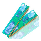 Memória Ram Digtron Kit 2x Ddr2 2gb 800mhz Verde Desktop